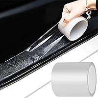Vista 10 de MYFAMIREA Tira autoadhesiva invisible anticolisión para puerta de automóvil, resistente a los arañazos, ajuste transparente para la mayoría