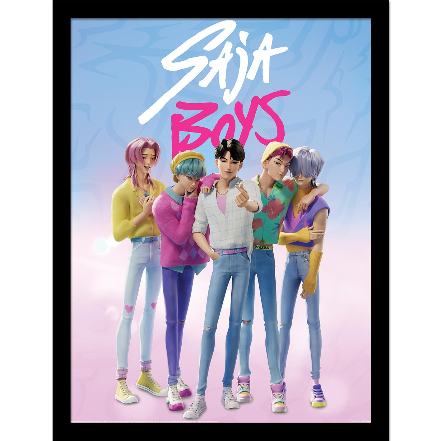K- Pop Demon Hunters K-Pop Demon Hunters (Saja Boys) Collector Print
