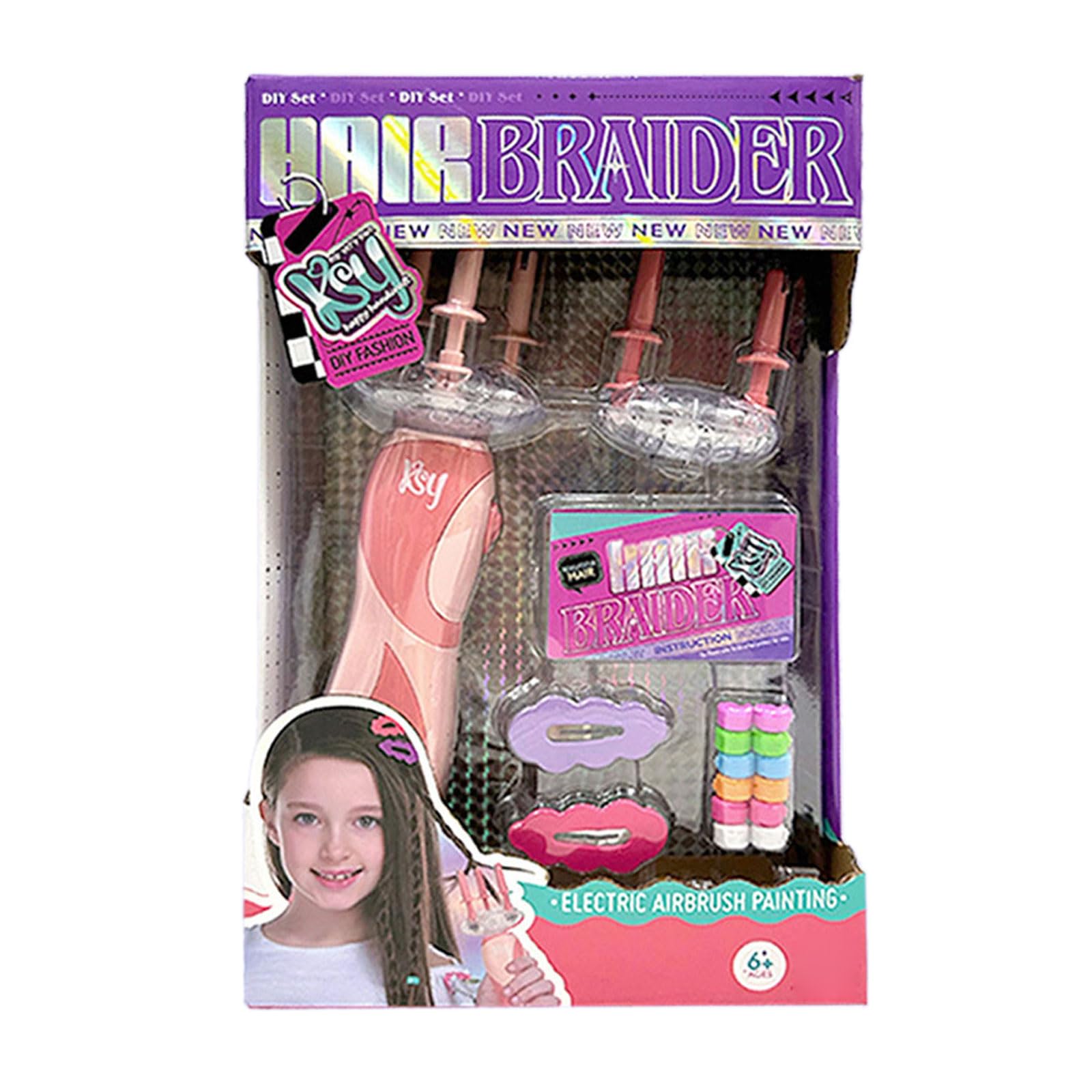 Electric Hair Braiding Hair Styling Machine Popular Hairstyle Making Tool for Women Girl Quick Twist Hair Braider