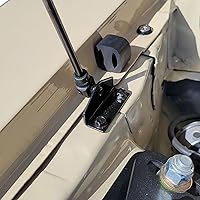 Vista 6 de Redline Tuning 21-11012-02 - Sistema de capucha QuickLIFT Plus compatible con Ford Mustang y Mercury Capri 1979-1998 (todos los componentes negros)