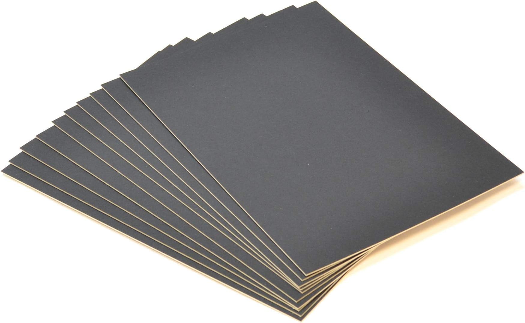 A3 Black Mountboard pk 10 s/Sided
