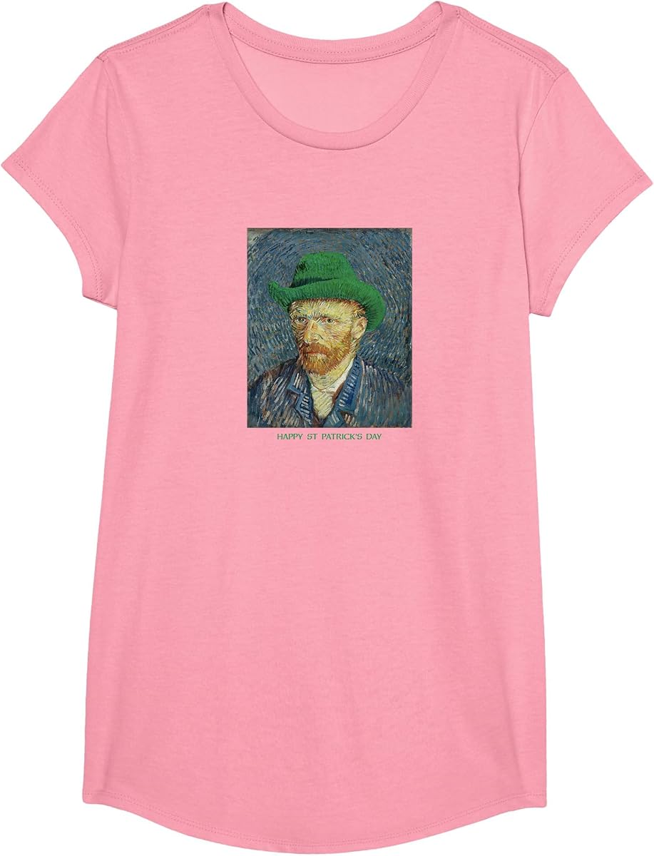 Vincent Van Gogh Irish Art St.Patrick's Day PAPL2142 T-Shirt