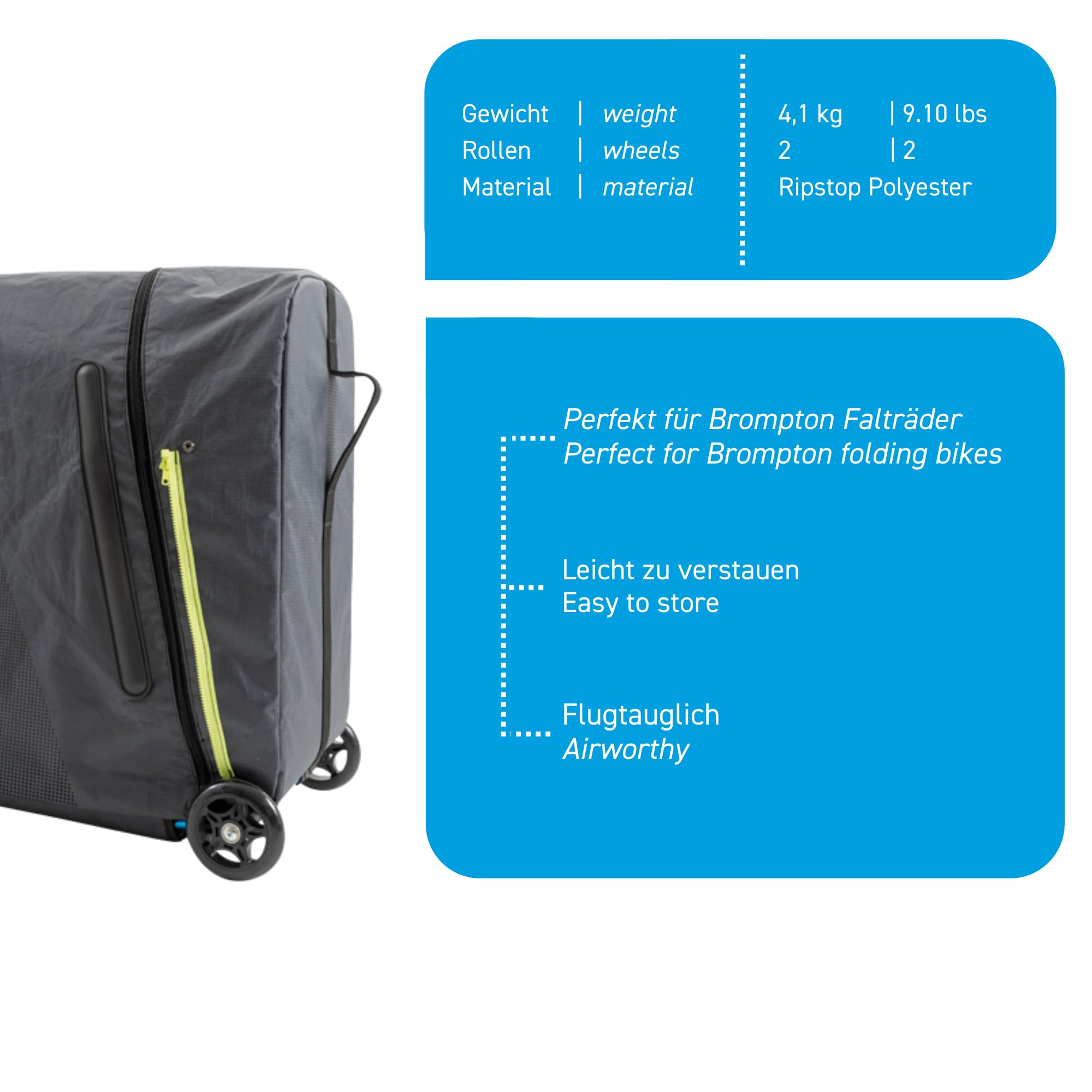 B&W International foldon.Bag Pack Transporttasche für Falträder