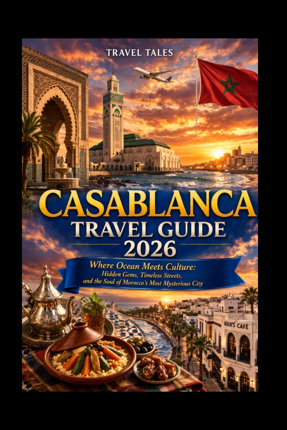 CASABLANCA TRAVEL GUIDE 2026: Where Ocean Meets Culture: Hidden Gems, Timeless Streets, and the Soul of Morocco’s Most Mysterious City (Travel Tales books)
