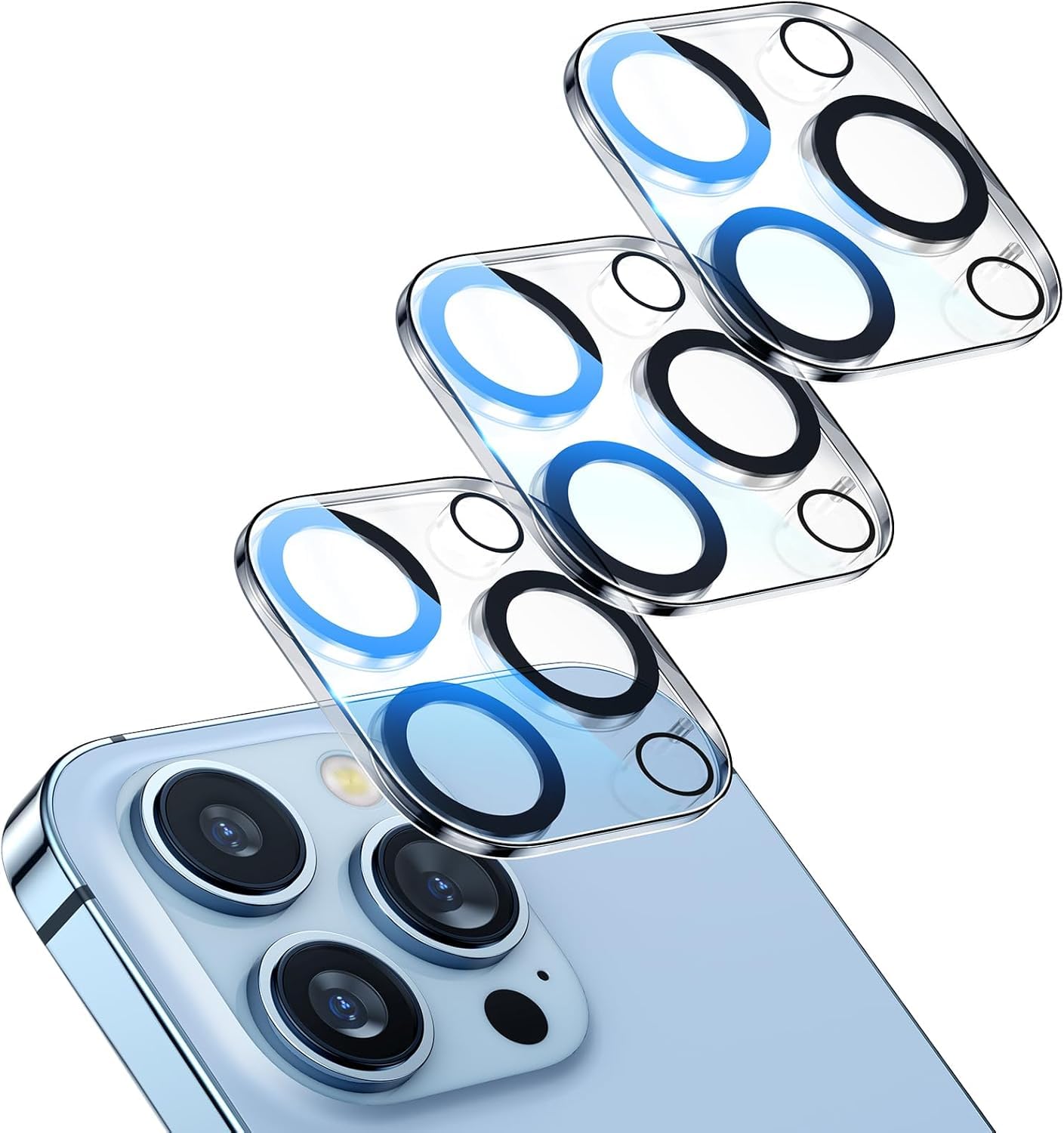 Générique - Film Verre Trempé Arrière Iphone 13 Pro Max Transparent - Protection D'écran Pour