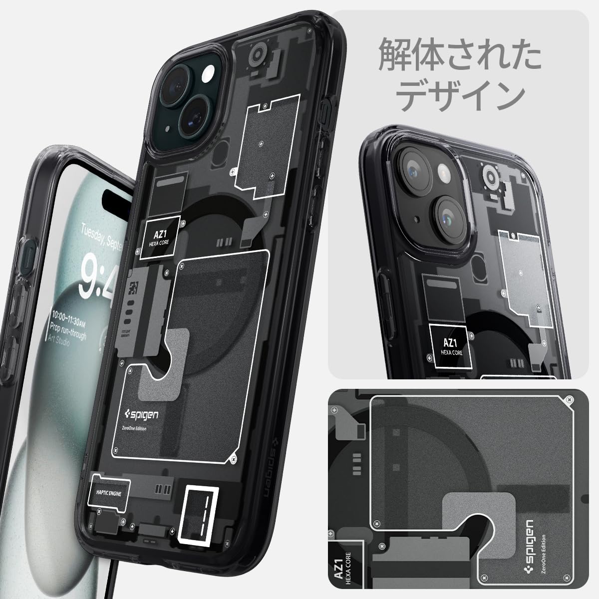 Amazon.co.jp: Spigen 【創業18年の技術力】 iPhone 15 ケース MagSafe