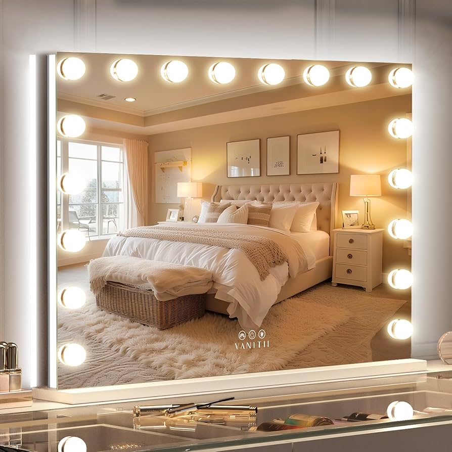 Amazon.co.jp: VANITII GLOBAL 女優ミラー 大きい ハリウッド