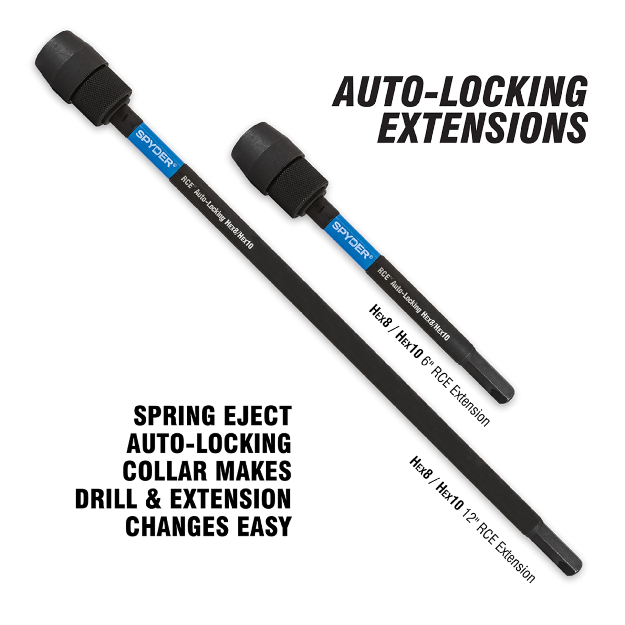 SPYDER スパイダー
フルオープンパンツ Spyder 12-inch Dual Hex8 and Hex10 Locking Hole Saw