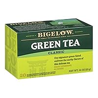 Vista 2 de Bigelow Tea Bolsas de té verde, caja de 28 bolsas