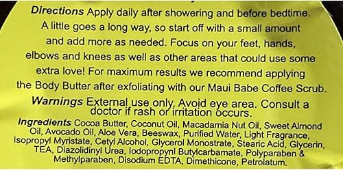Miniatura 4 de Maui Babe Mantequilla Corporal 8 oz