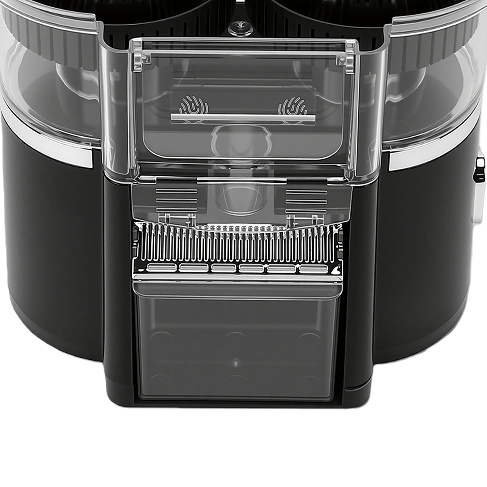 YUYTE Exprimidor de Cítricos Eléctrico Inalámbrico con 8 Ranuras, Capacidad de 500 Ml, Exprimidor Rápido de 20 Segundos para el Hogar, Cocina, Oficina, Extracción Doble de Frutas