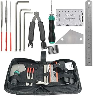 JINGFENG Guitar Repairing Kit Guitar Care Kit Maintenance Tool Set Cleaning Accessories