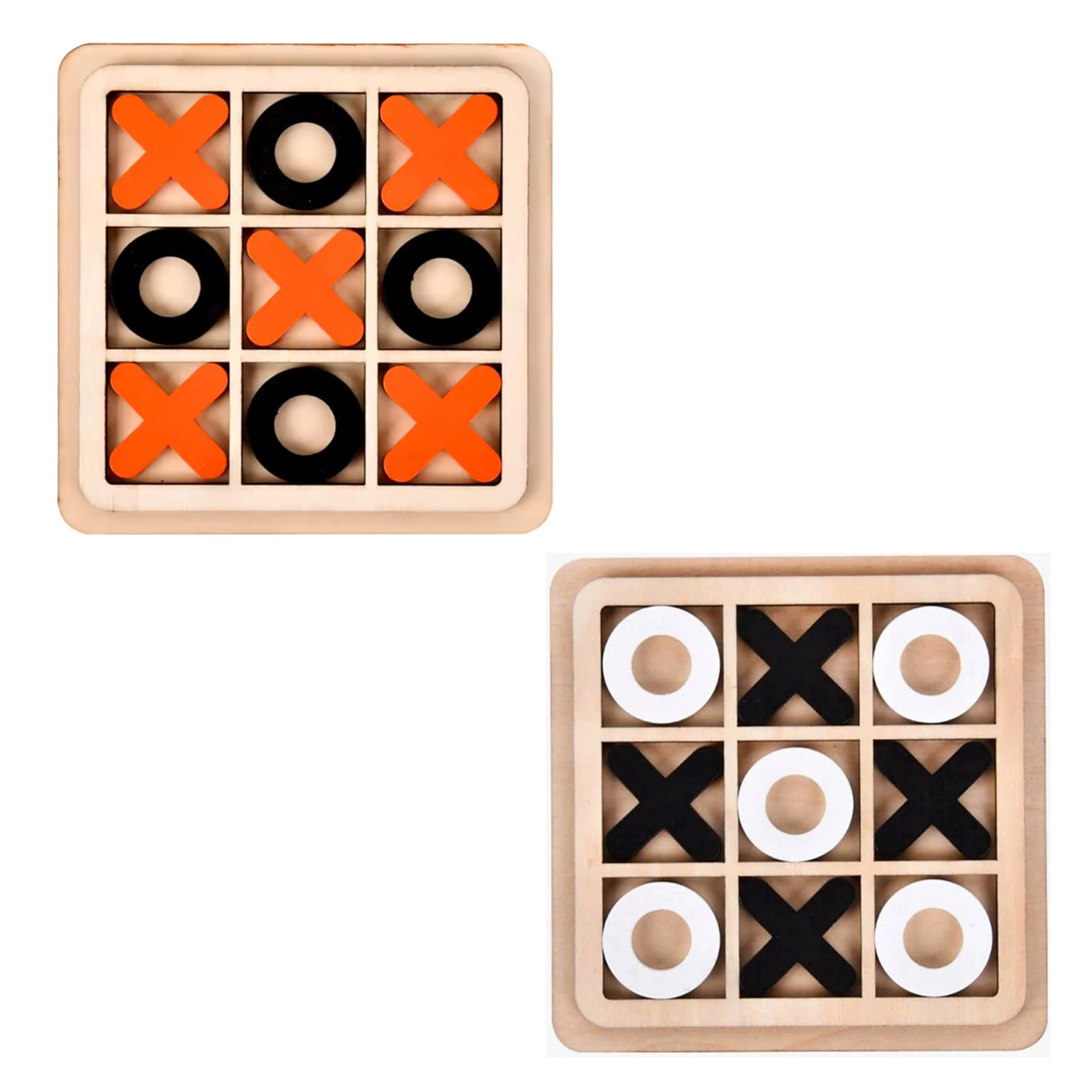 KIDS KINDLY Wooden Tic Tac Toe Game for Kids (Pack of 2), 2 Player Puzzle Toy, Return Gifts for Birthdays, Boys and Girls, Age 4+ (B0CJYNZFXM) Amazon Price History, Amazon Price Tracker