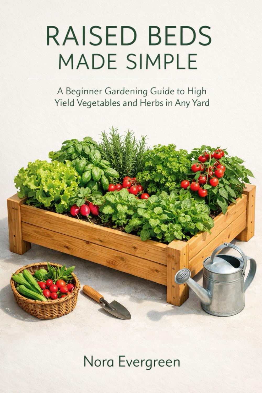 RAISED BEDS MADE SIMPLE: A Beginner Gardening Guide to High Yield Vegetables and Herbs in Any Yard