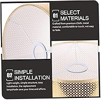 Vista 2 de DOITOOL Pantalla de lámpara de pie, moldura de piso, bombilla E27, cubierta de lámparas de pared, cubiertas de lámpara modernas, pantallas