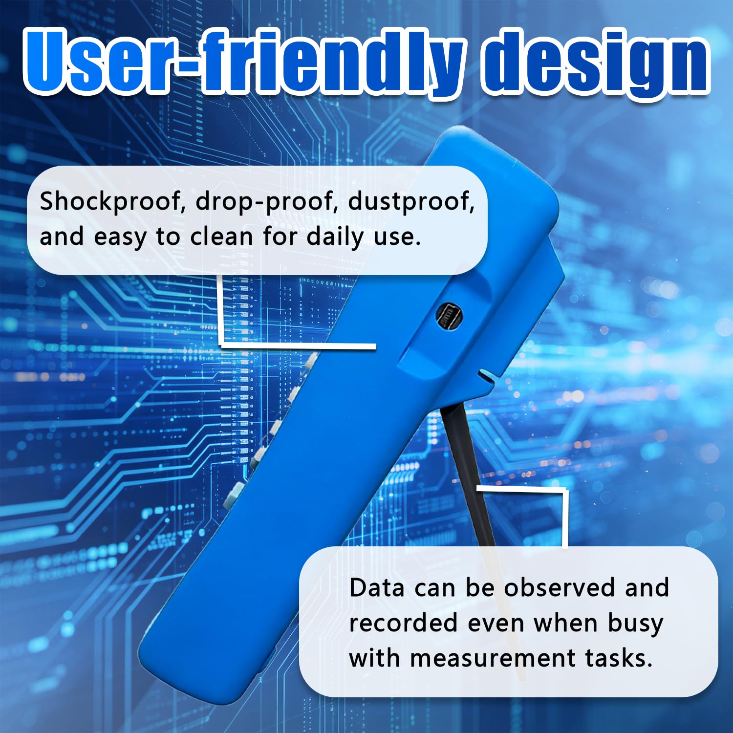 Probador LCR Digital Compatible con exportación de Datos USB 430