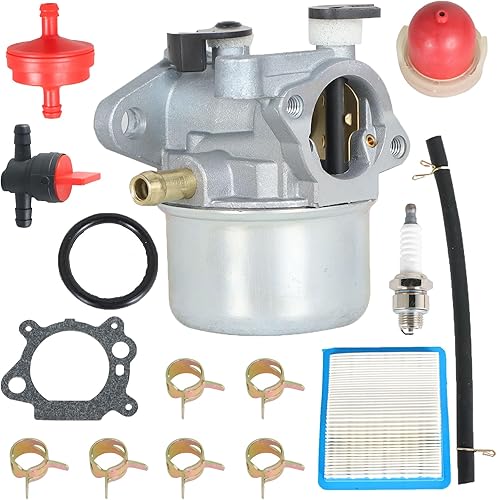 ALL-CARB 799866 Repuesto de carburador para Briggs Stratton de 22 pulgadas de repuesto para Toro 6.5 6.75 7.0 7.25HP Recycle Mower 190cc 796707