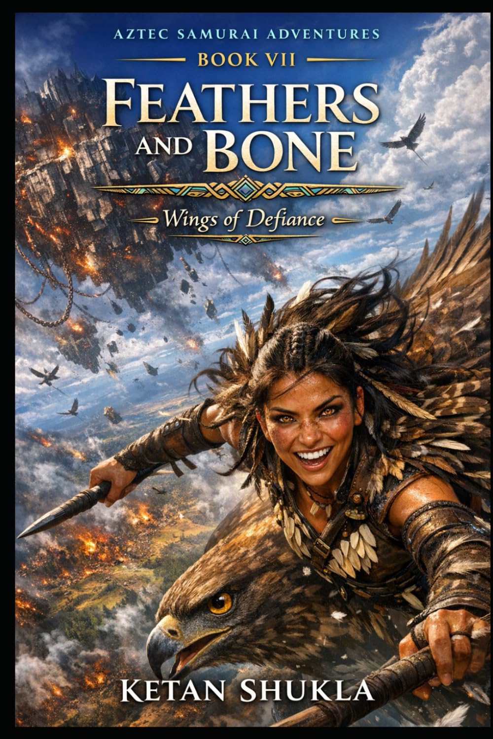 AZTEC SAMURAI ADVENTURES SERIES - BOOK VII - Feathers and Bone: Wings of Defiance