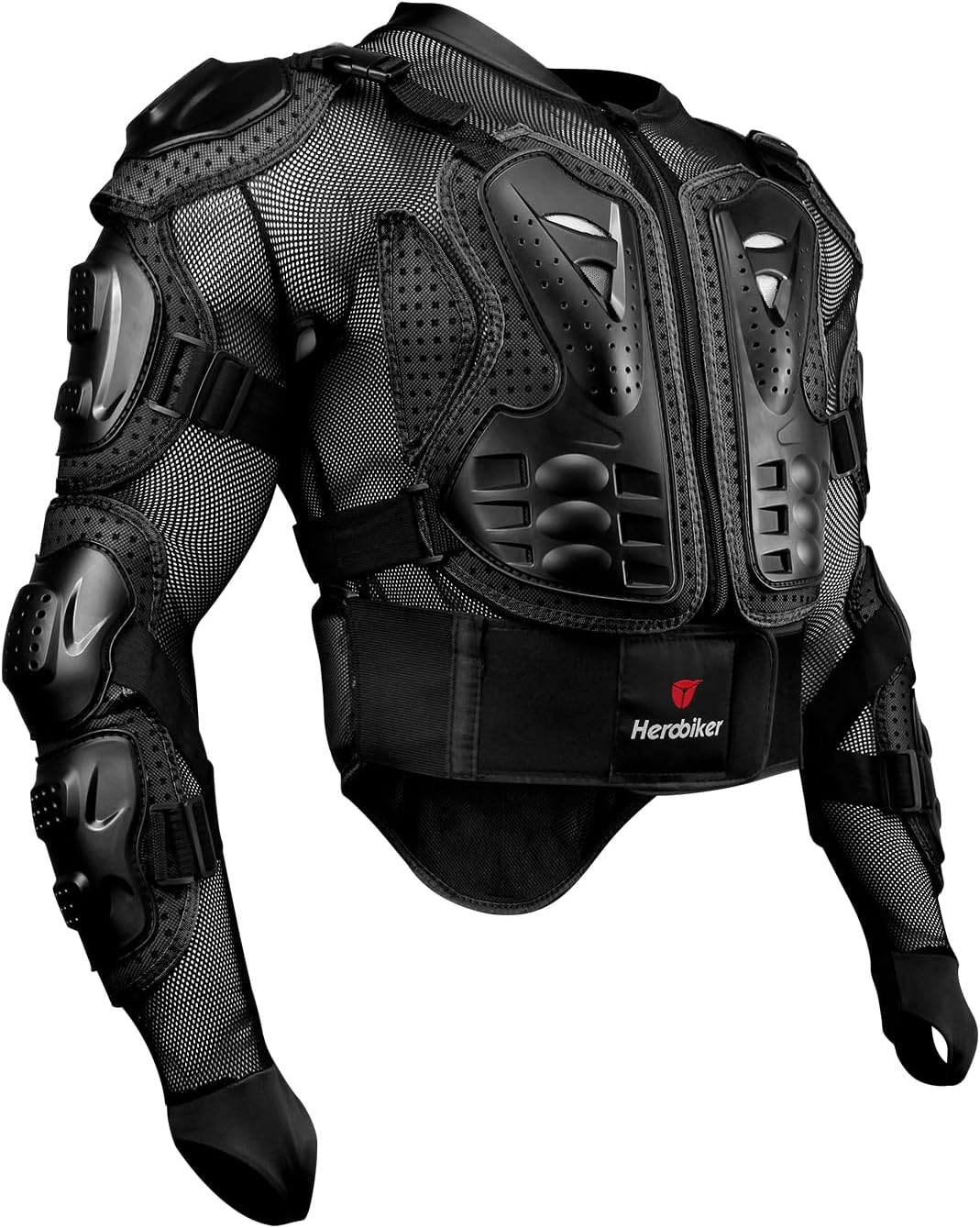 HEROBIKER Motorcycle Full Body Armor Jacket spine chest protection gear Motocross Motos Protector Motorcycle Jacket 2 Styles - Image 4