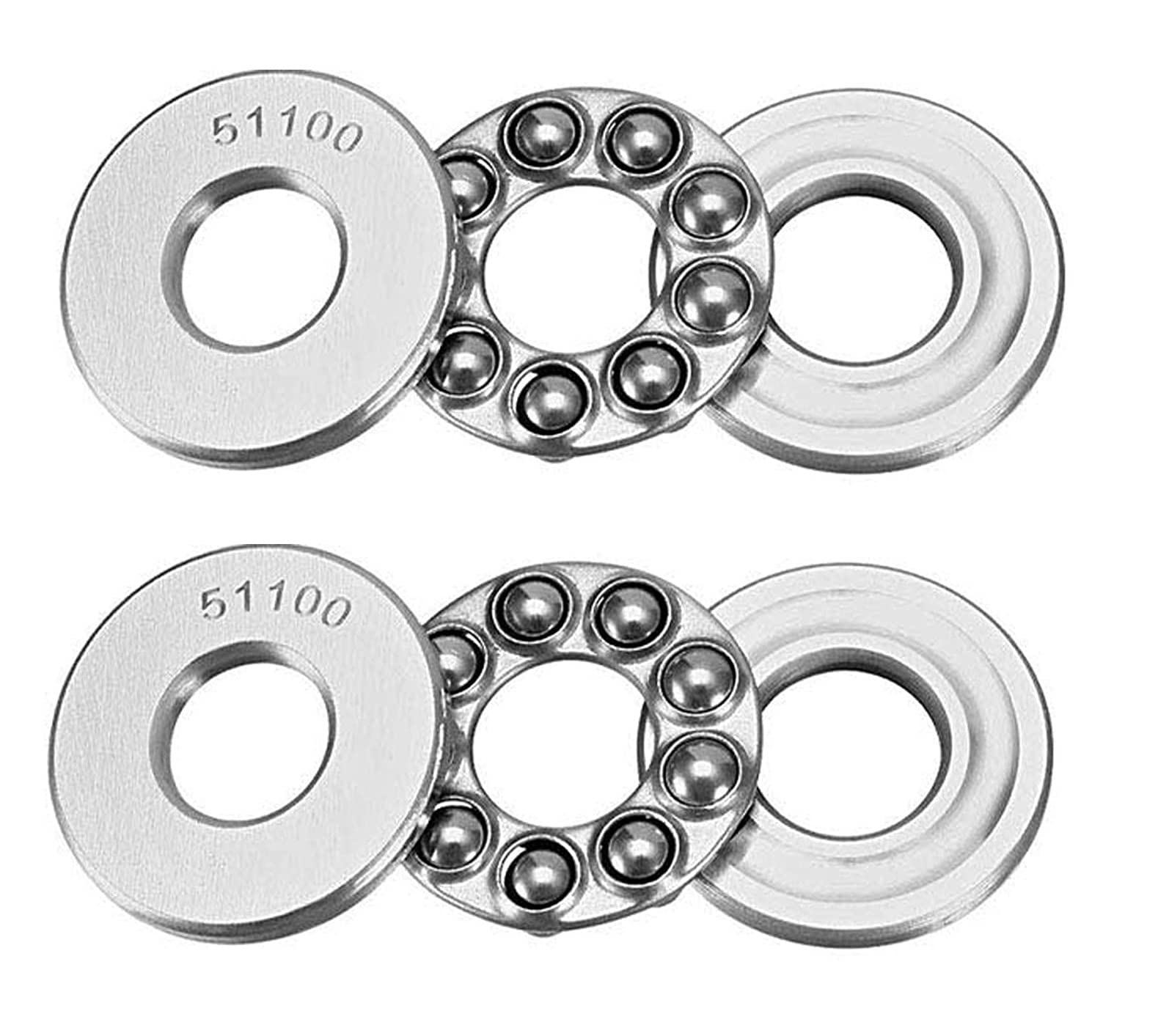 See full amazon price history chart for INVENTO 2Pcs 51100 10mm Axial Thrust Ball Bearing 10x24x9mm Single Direction carbon steel ball bearing INVENTO 2Pcs 51100 10mm Axial Thrust Ball Bearing 10x24x9mm Single Direction carbon steel ball bearing (B09LSMS5QG) Amazon Price History, Amazon Price Tracker