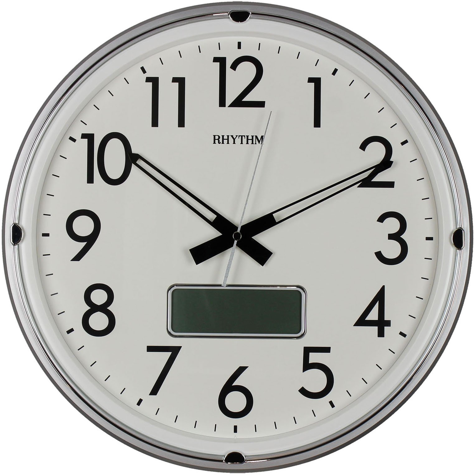 RHYTHMVALUE ADDED WALL CLOCK CFG717NR19