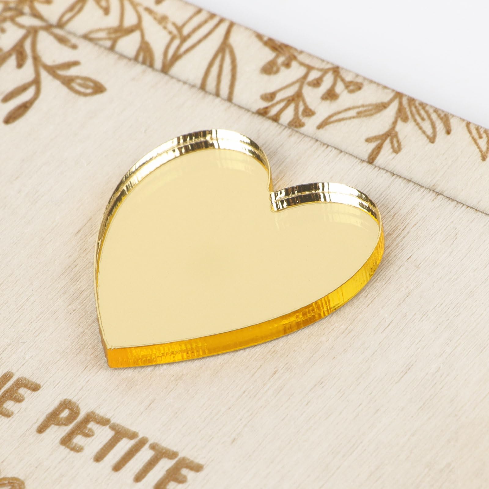 Cadeau Annonce Grossesse en Bois Carte Une Petite Surprise pour Vous Petite Boîte Annonce Grossess TATA Mamie Tante Grands-parents et Cœur Doré Future Demande Annonce pour Fête Naissance Baptême Noël