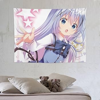 Amazon.co.jp: タペストリー 制服チノちゃん ごちうさ 大判 おしゃれ