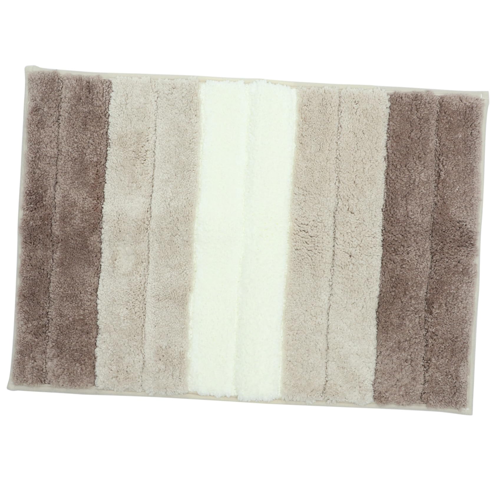 Tapis de bain absorbant flock Ciieeo anti-glisse contre les sols humides