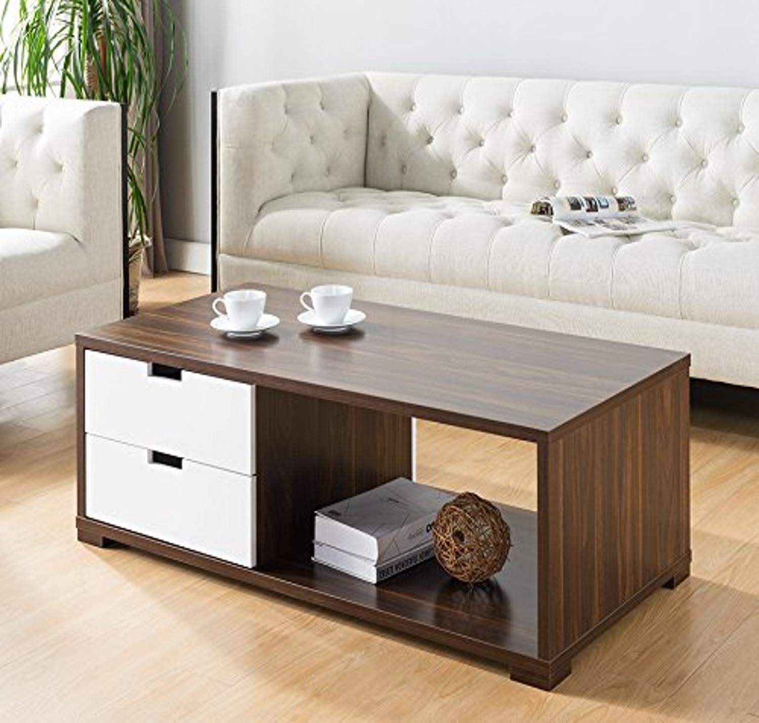 Q-Max Coffee Table, DARK WALNUT