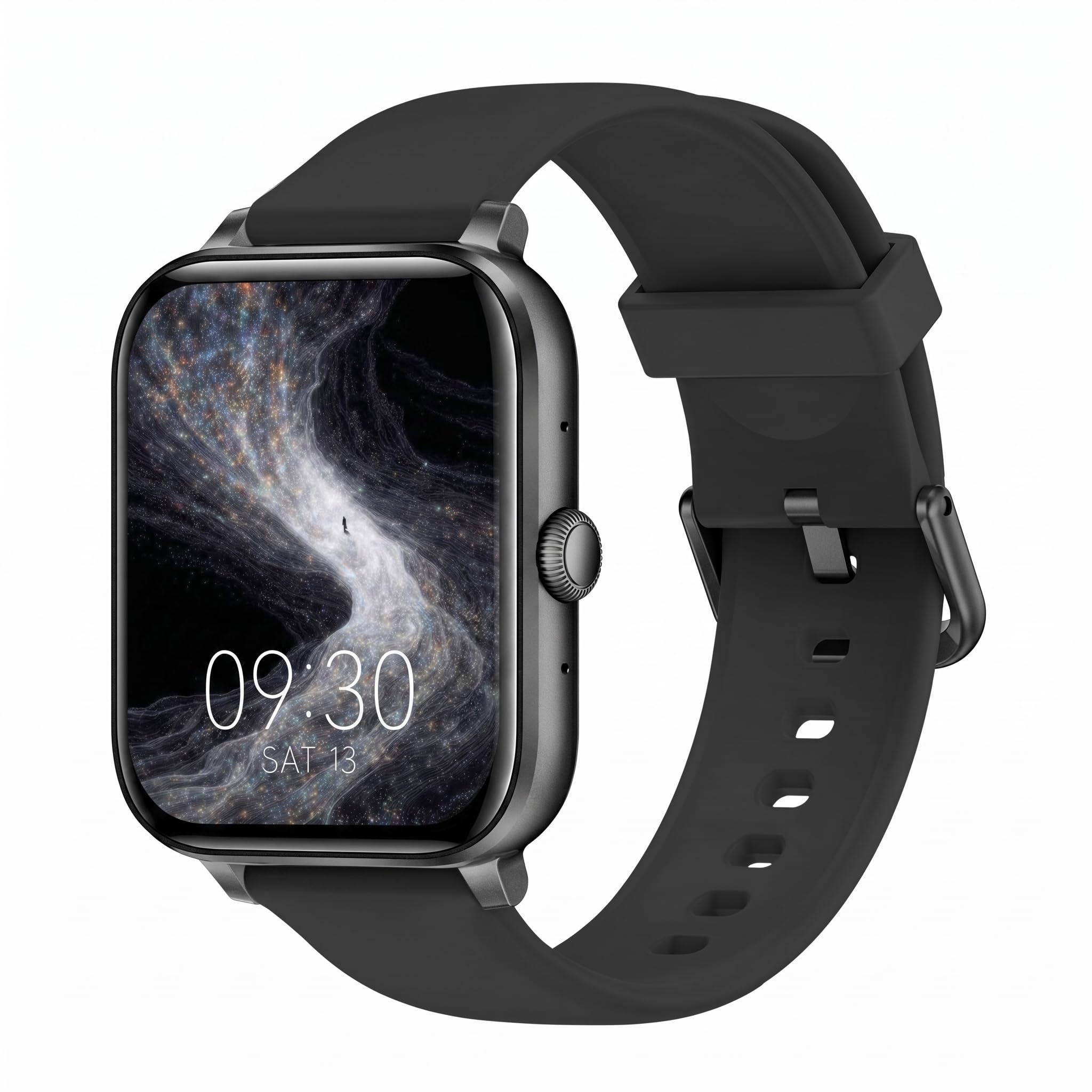 Smartwatch Uomo Donna, 1.85" Orologio Smartwatch con Effettua/Risposta Chiamate, 130+ Sportive Smart Watch con Contapassi/SpO2/Cardiofrequenzimetro, Impermeabil IP68 per iOS Android Atro