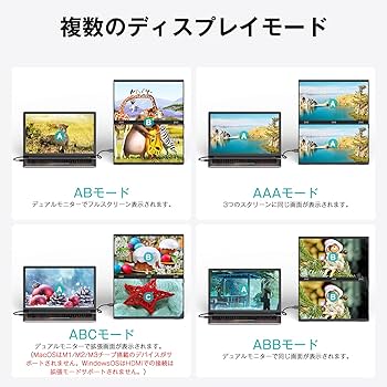 Amazon.co.jp: KEEPTIME デュアル モバイルモニター 18.5インチ Amazon.co.jp: KEEPTIME デュアル モバイルモニター 18.5インチ