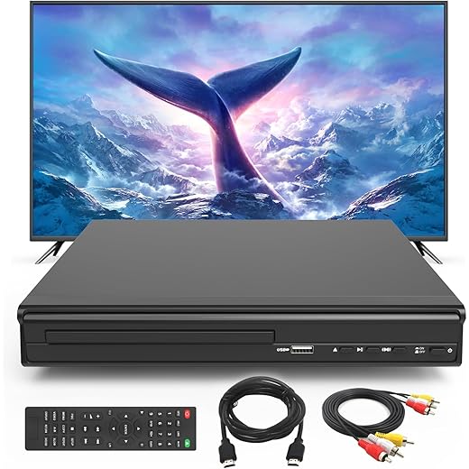 Multi-Region DVD Player with HDMI Output