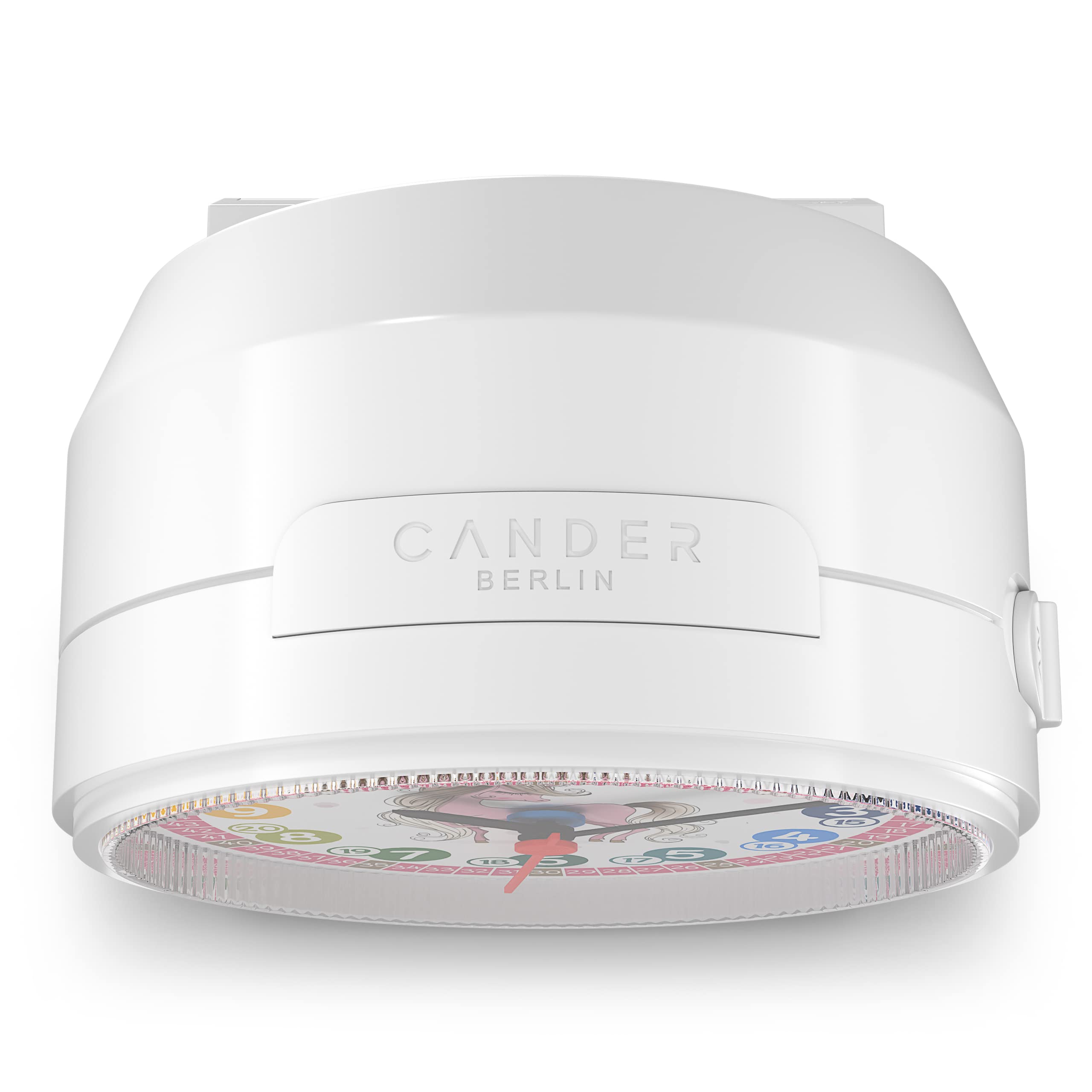 Sveglia Per Bambini A Forma Di Unicorno - Silenziosa, Con LED E Snooze - Foto 4