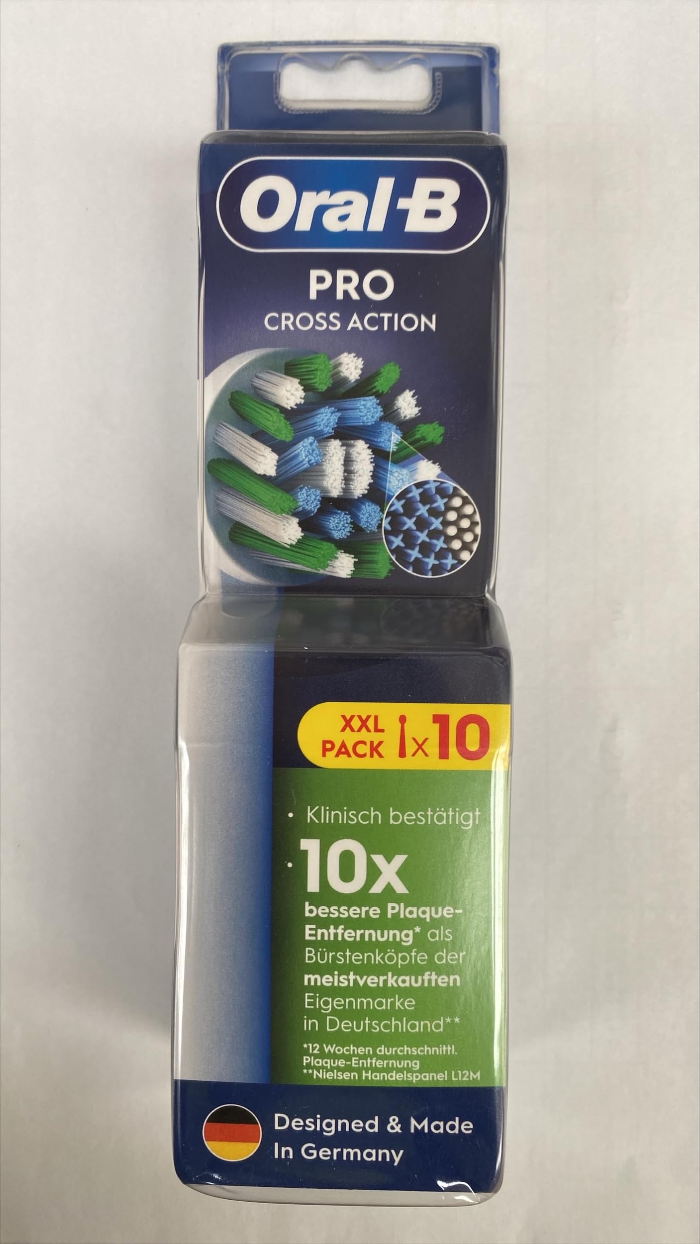 Oral-B Cross Action Electric Toothbrush Replacement Brush Heads, 10 ct.