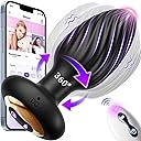 360° Rotation Adult Sex Toys for Men Prostate Massager - Swirl Surround Stimulate Prostate Point APP Remote Control, Adult Toys Anal Plug Vibrating Butt Plug with 9 Vibrating, Anal Toys S&M Paddles