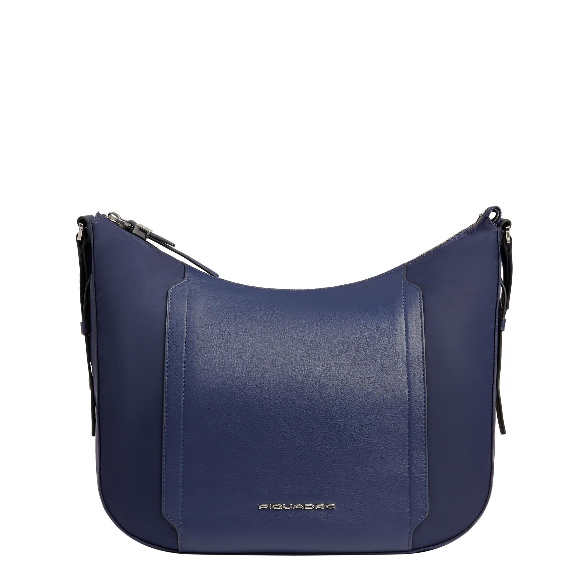 PIQUADRO – Borsa a Tracolla da Donna - porta iPad – Pelle e tessuto – Linea Circle