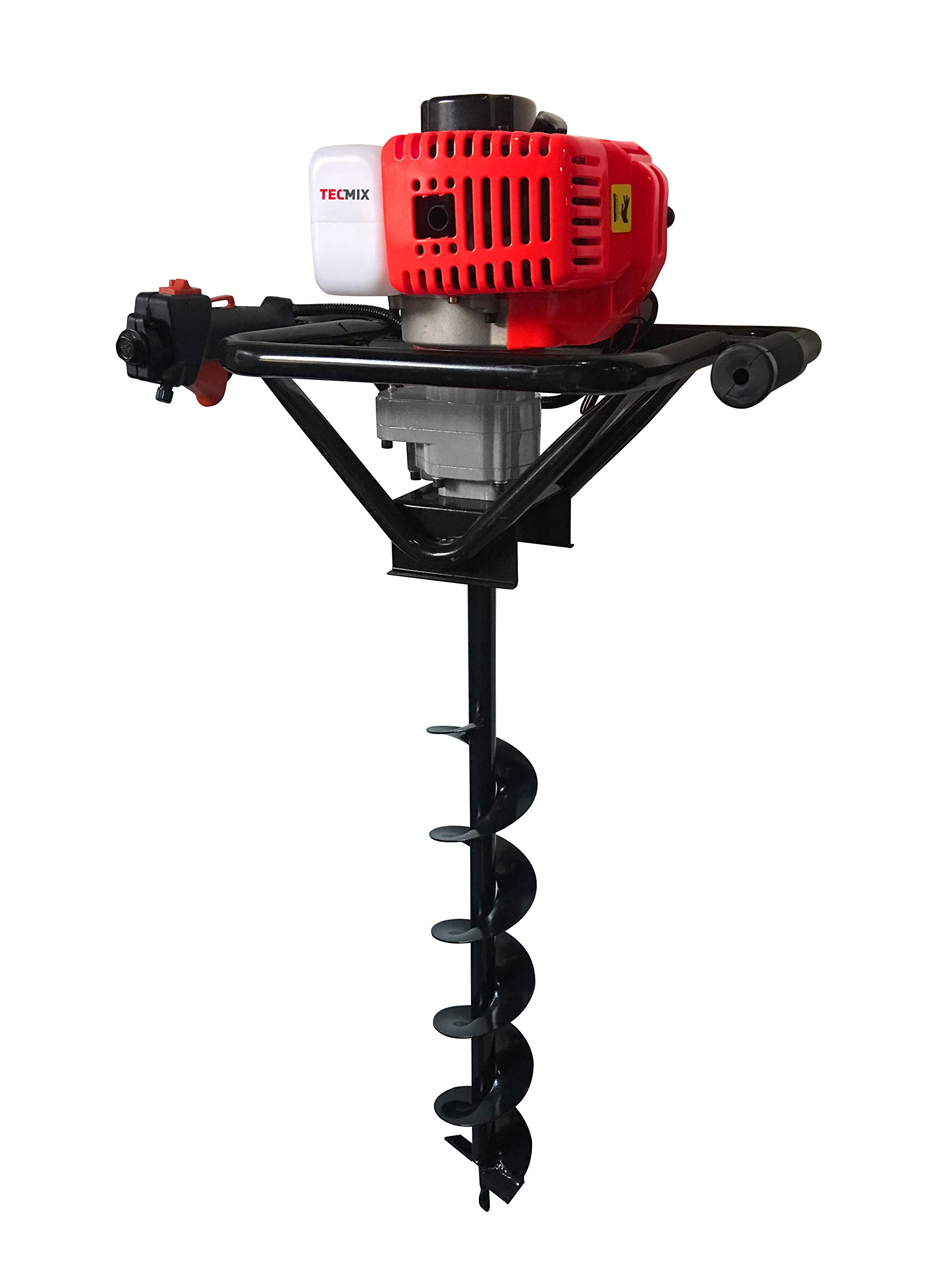 TECMIX 19008 wiertła ziemne TMX EB 2000 [2,0 PS] 2-suwowe, 51,7 cm³, 1,2 l, w zestawie świder ziemny 100 mm