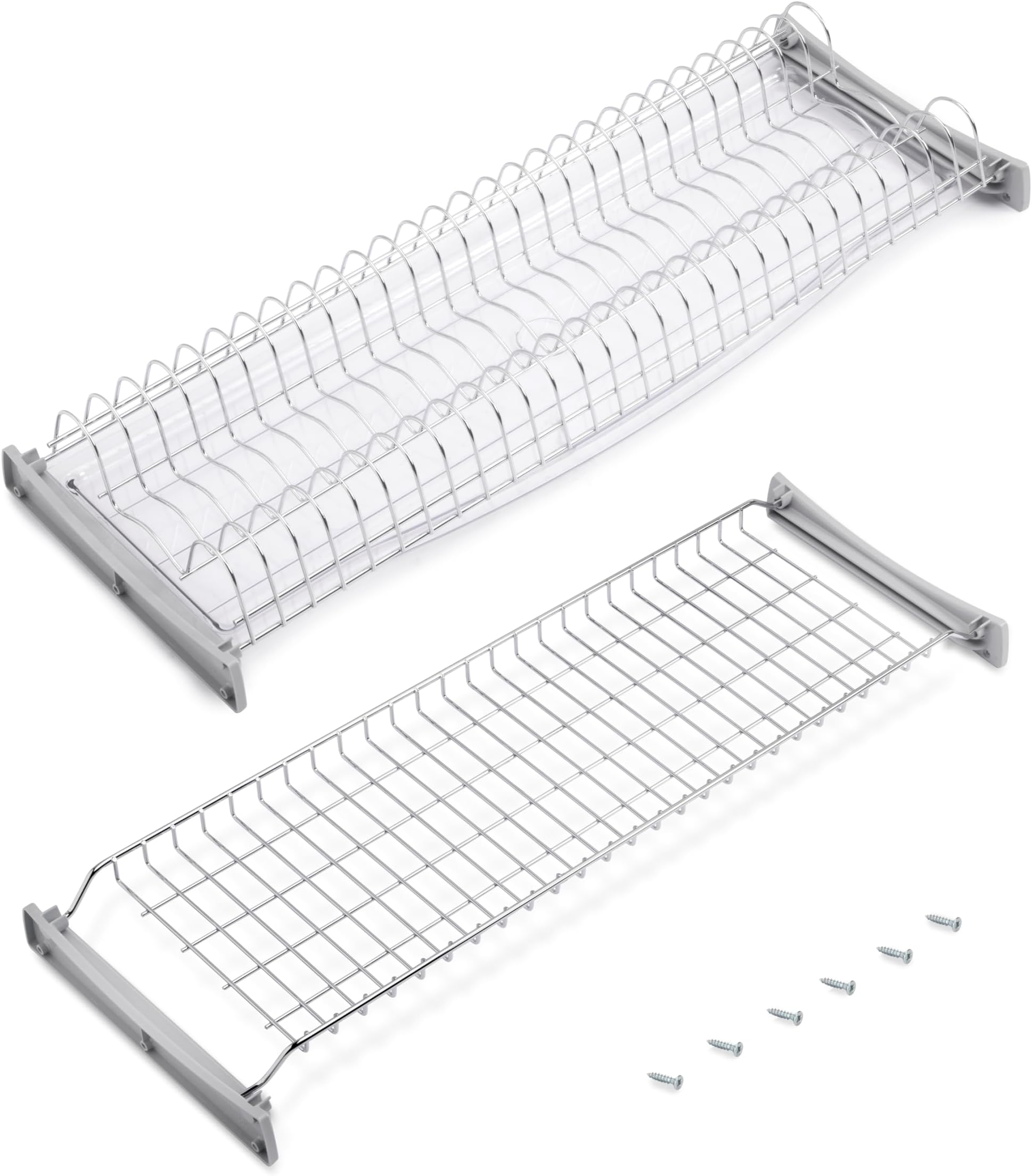 Emuca Suprastar Dish Drainer for high modules, 800 mm, Chrome-Plated, Steel