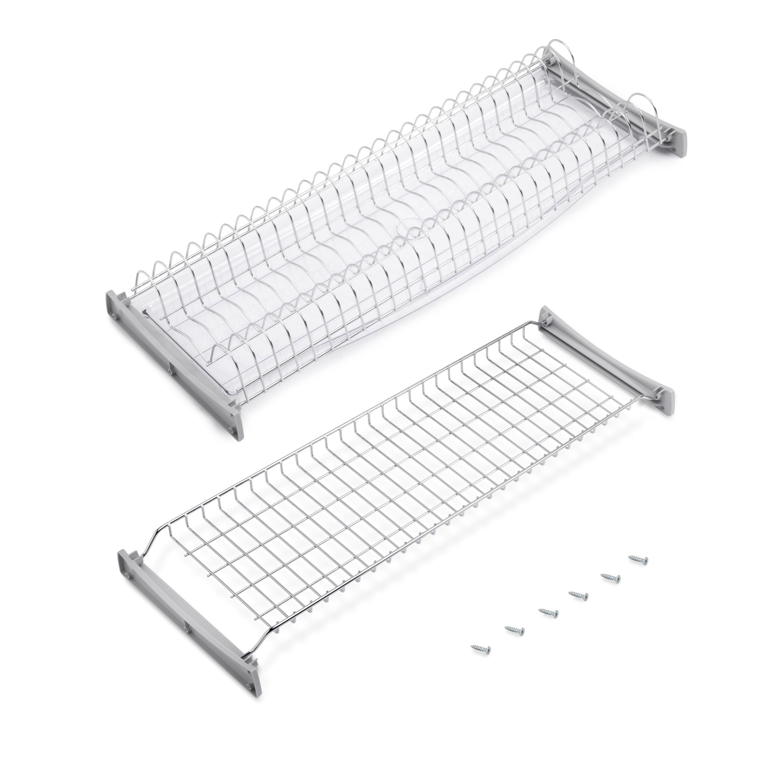Emuca Suprastar Dish Drainer for high modules, 800 mm, Chrome-Plated, Steel