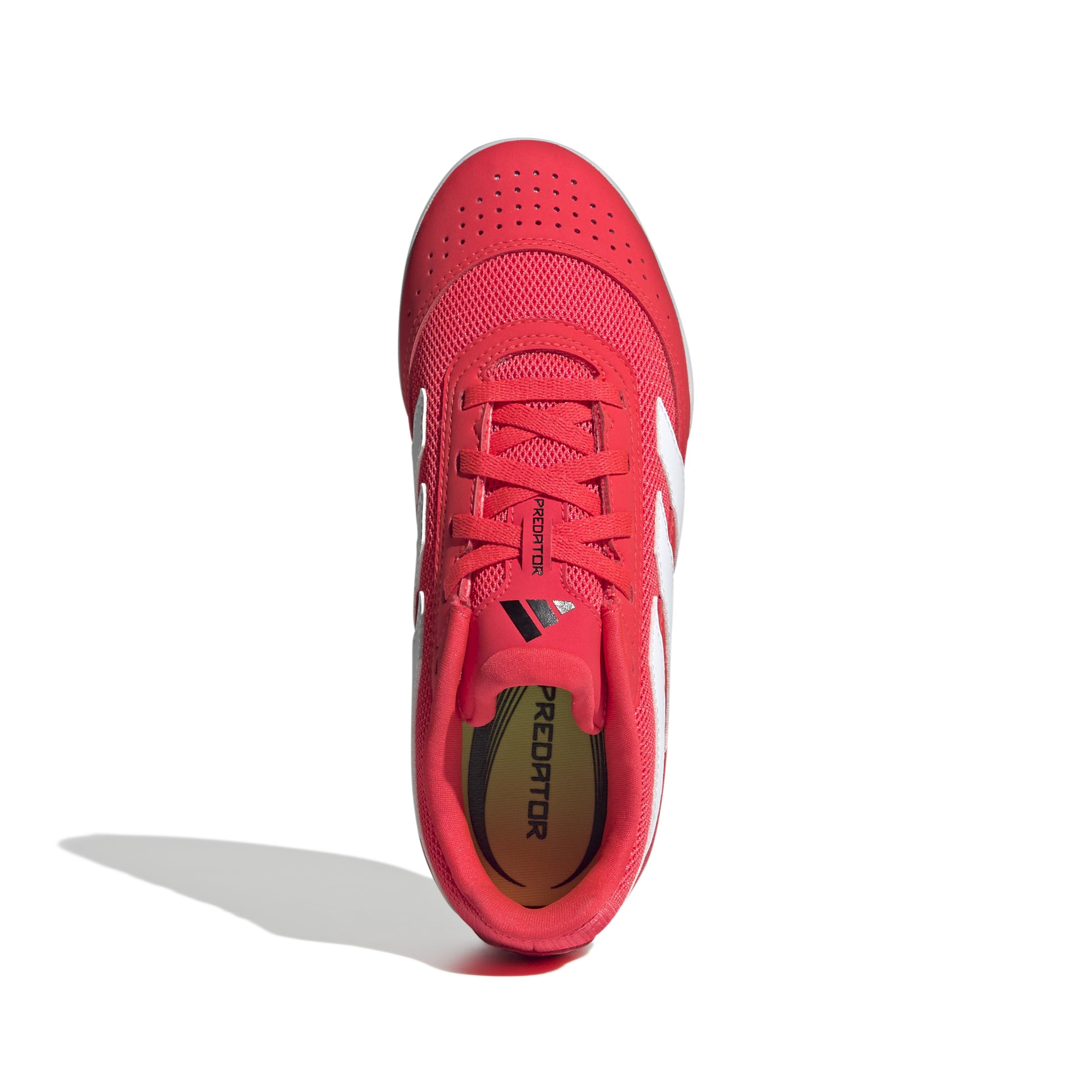 adidas Unisex niños Predator Club Sala Indoor Football Boots Kids, Lucid Red/Cloud White/Core Black, 33 EU