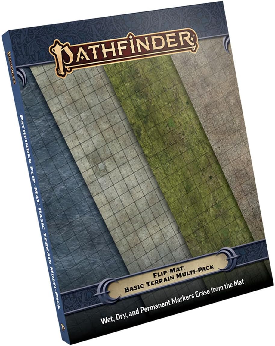 Paizo PZO11001-FM Pathfinder 2E - Flip-Mat - Juego multipaquete de terreno básico