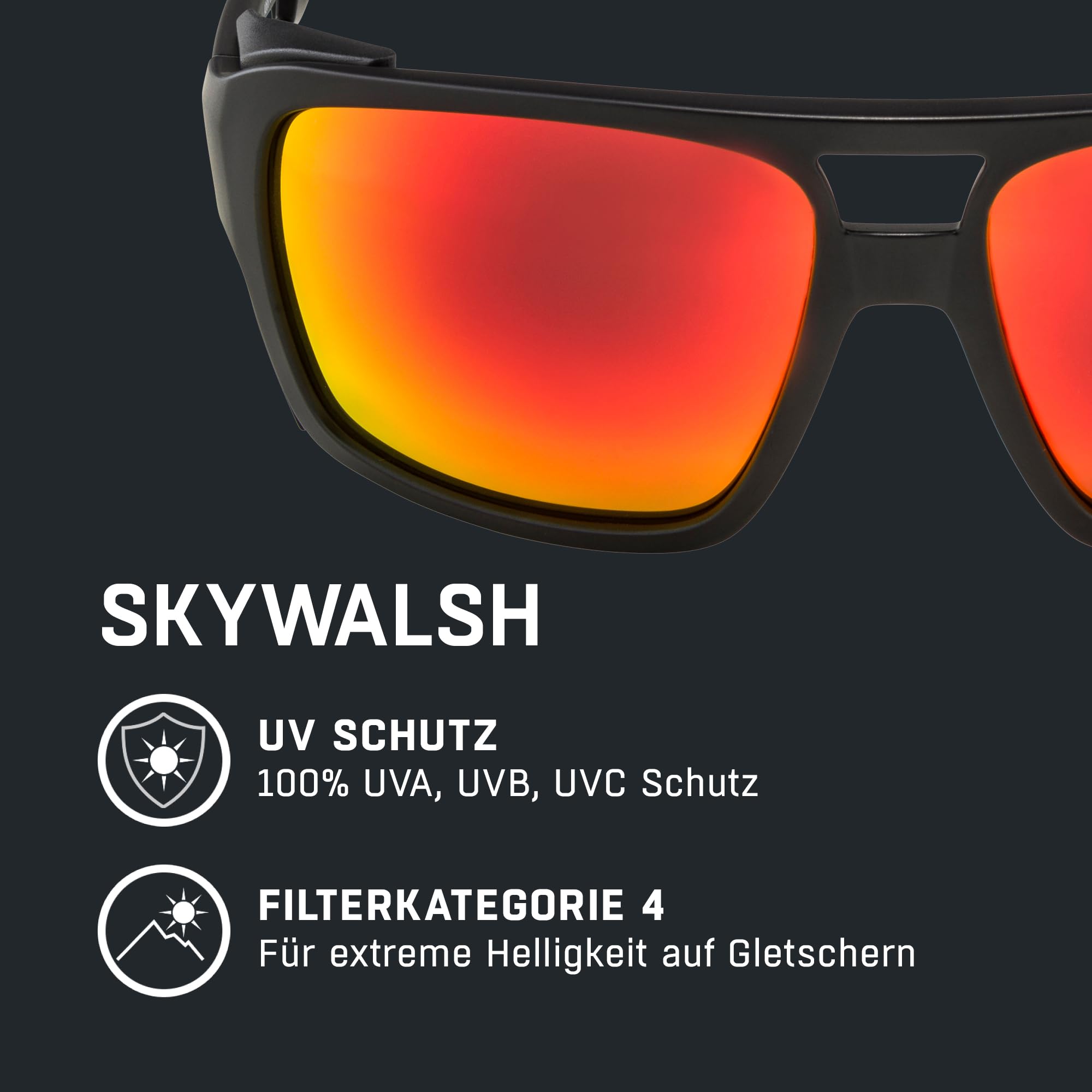 ALPINA Unisex Sykwalsh Sportbrille (1er Pack)