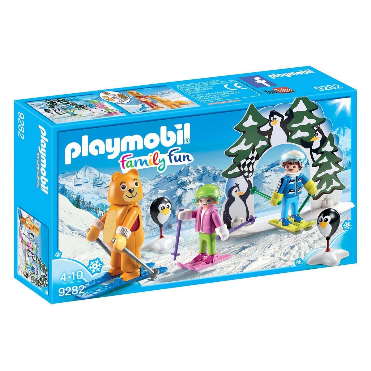PLAYMOBIL Family Fun 9282 Szkoła narciarska, od 4 lat