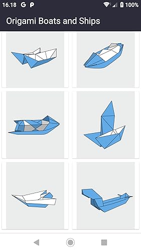 Origami Boats and Ships