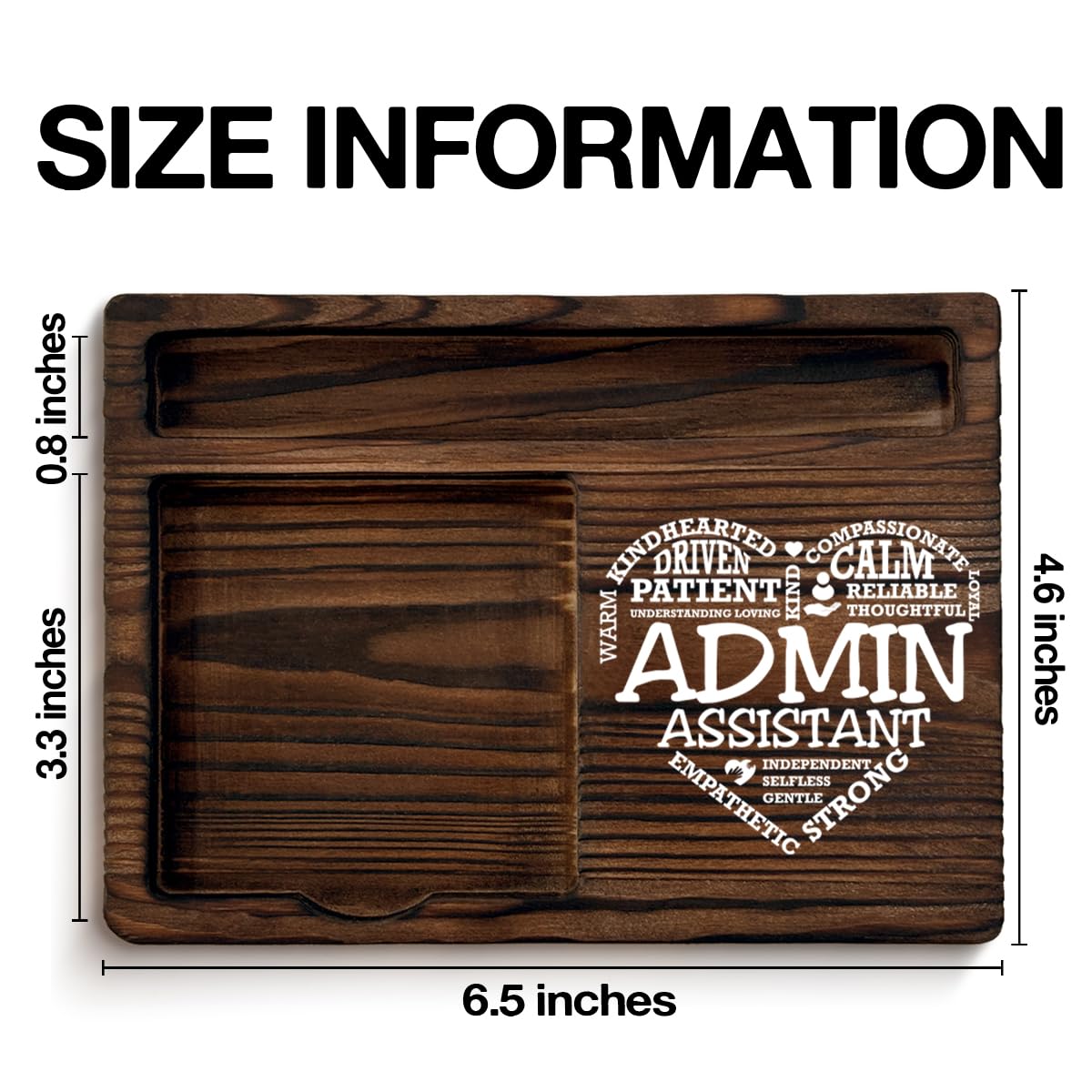 Admin Assistant Sticky Note Holder Appreciation Gifts for Secretary Administrative Assistant Self-Stick Note Pad Holders Office Decor, Administrative Professional Day Gifts