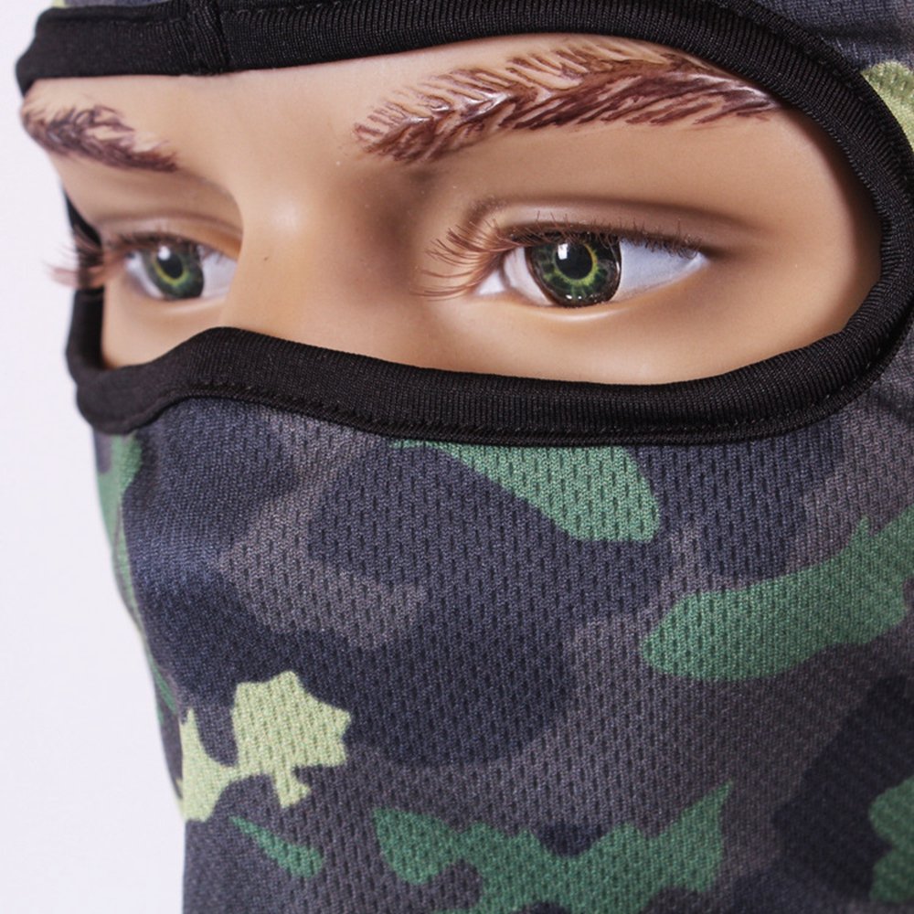 Bici Ciclismo Full Face Mask Hood Caccia Tactical Foulard Passamontagna Inverno Caldo Cappello 2#