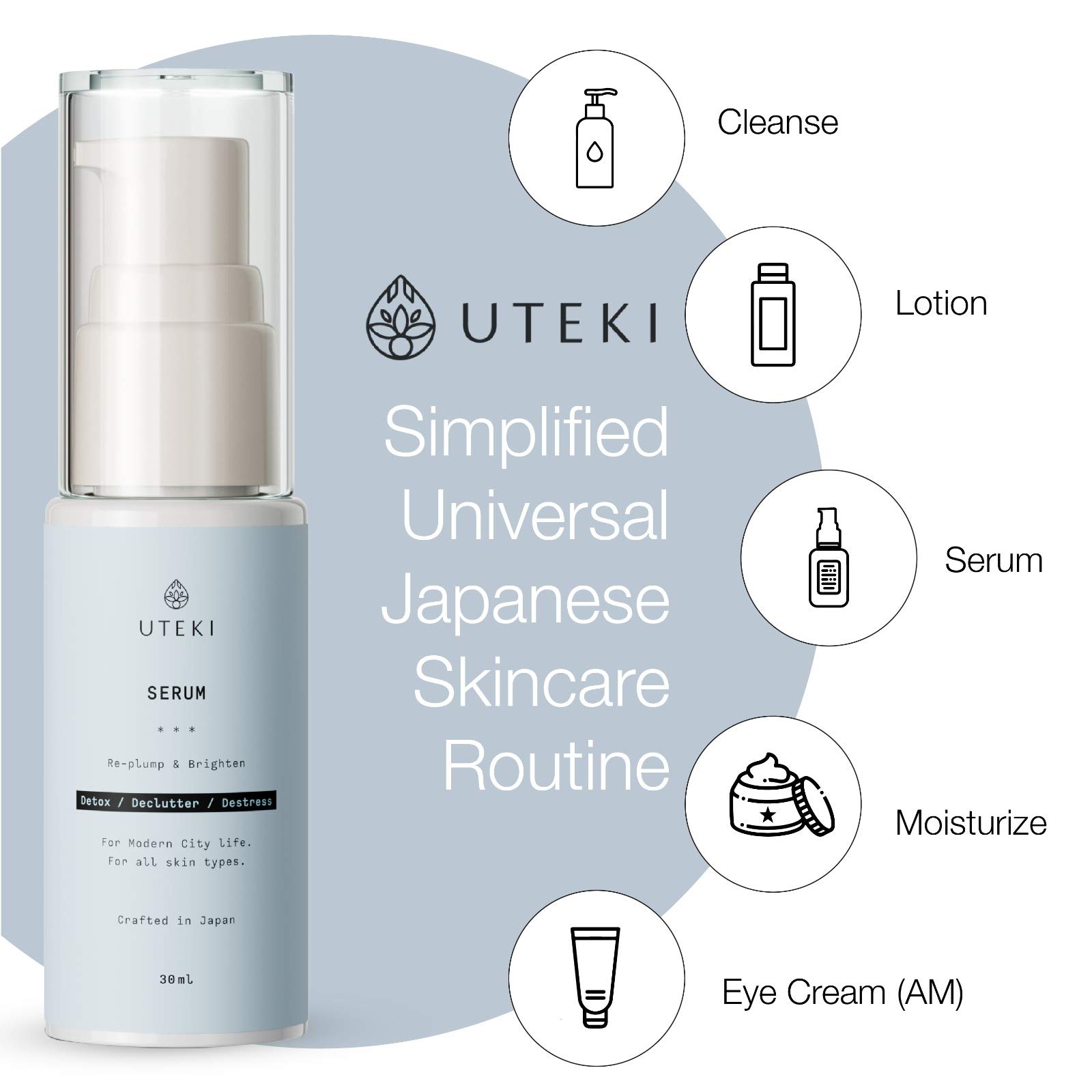 Buy Japanese Vitamin C Hyaluronic Acid Serum Face and Skin Anti