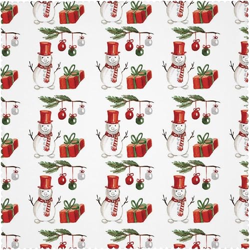 Miniatura 2 de Mantel cuadrado con temática de Navidad, 70 x 70 pulgadas, resistente a las manchas, reutilizable, lavable, estampado cuadrado, para cocina, al aire