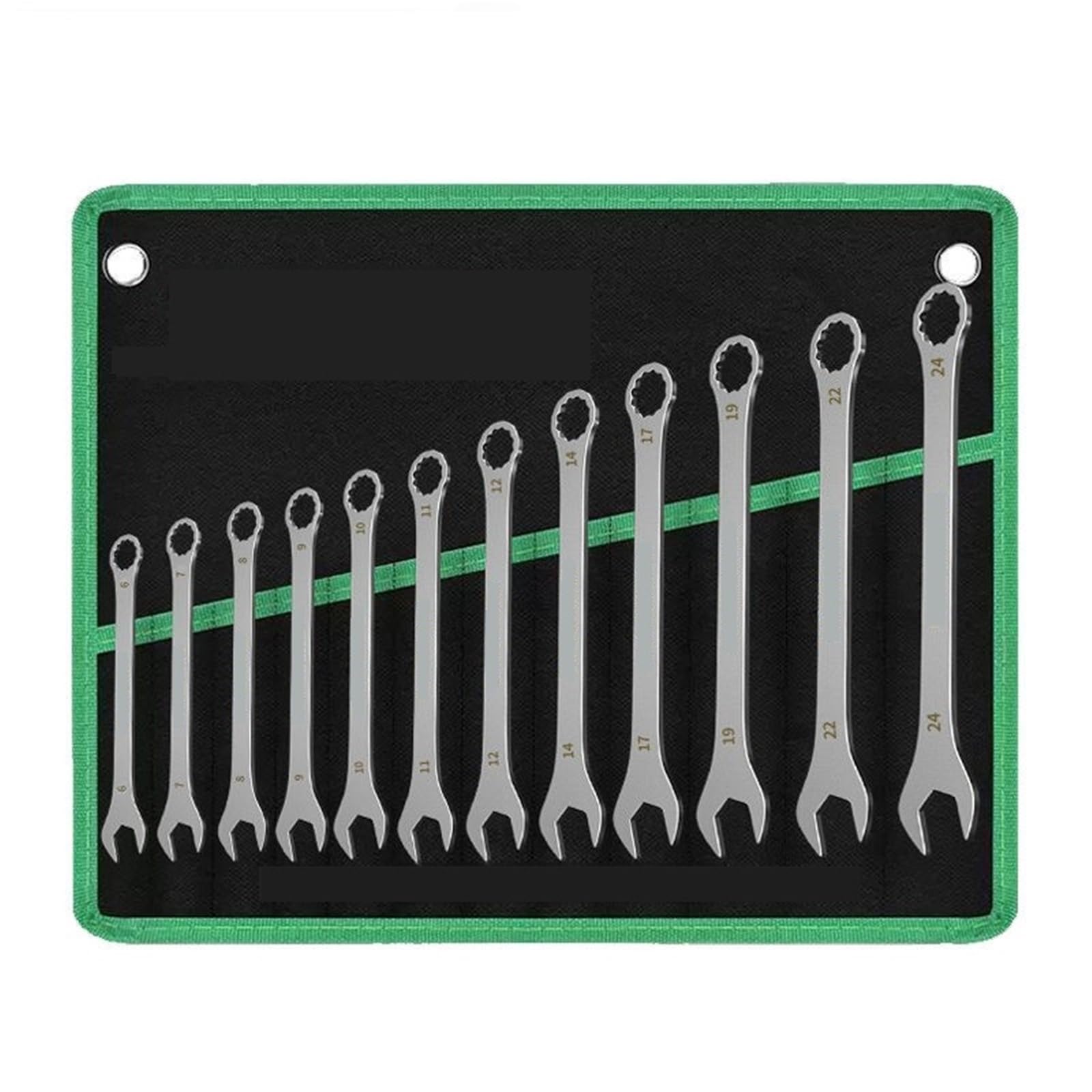 OLAQWENB Torque Wrenches 3mm Open Box Dual-Purpose Wrench 6-24mm Spanner Metric Ratcheting Combination Kit Precision Torque Wrench(6-24mm 12pcs kit)
