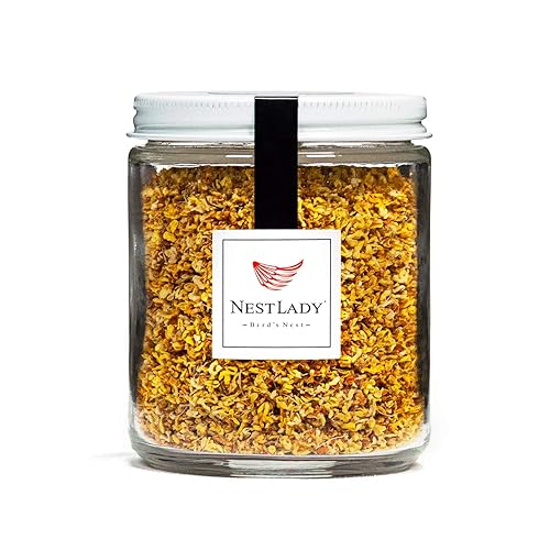 NESTLADY Osmanthus - Hierba seca de té 100% natural, saludable, 1.06 onzas